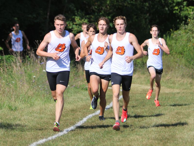 Brighton has seven of the 10 fastest boys cross country runners in Livingston County.