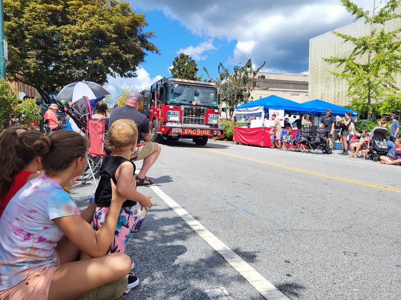 Hendersonville's Apple Festival and King Apple Parade is scheduled for Labor Day weekend.