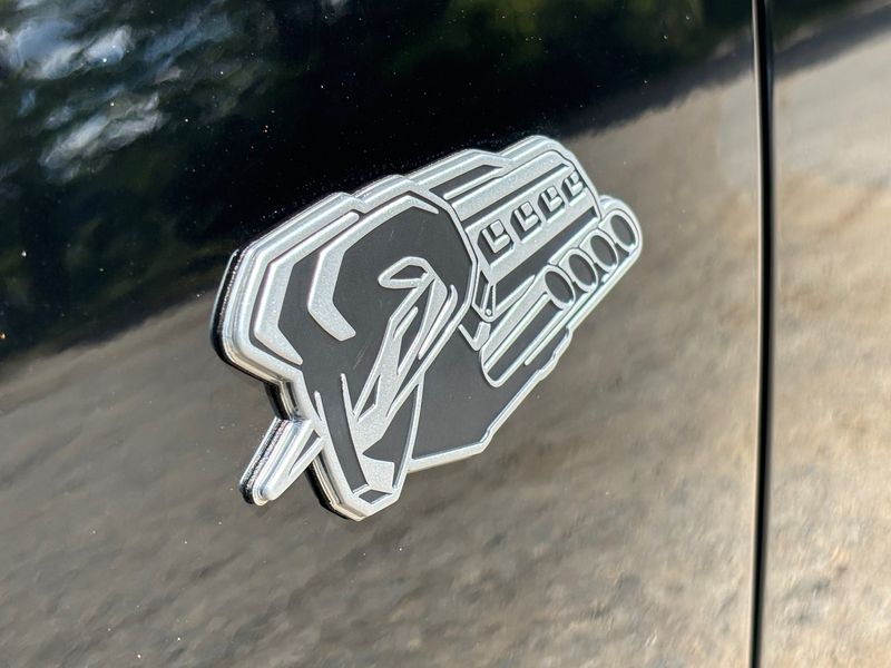 The new Ram Hemi badge is destined to be a classic.