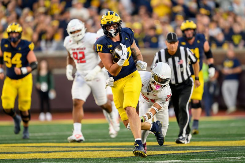 Michigan tight end Marlin Klein was the second Wolverine selected in the 2026 NFL Draft.