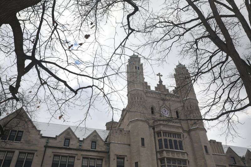 Marygrove College president Elizabeth Burns talks about the future of the college Monday Feb. 5, 2018. Mandi Wright/Detroit Free Press