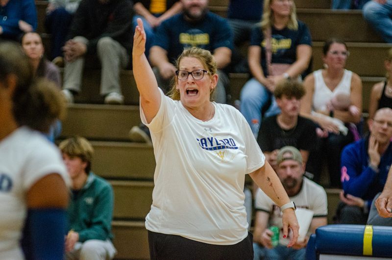 Lisa Walega has stepped down as the Gaylord varisty volleyball coach.