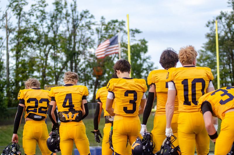 Gaylord football defeated Petoskey 19-13 on Friday, September 19 to bring the Jaycees Trophy back home. Kaven Cole scored a touchdown with under 15 seconds to go, giving GHS its fourth win of the season.