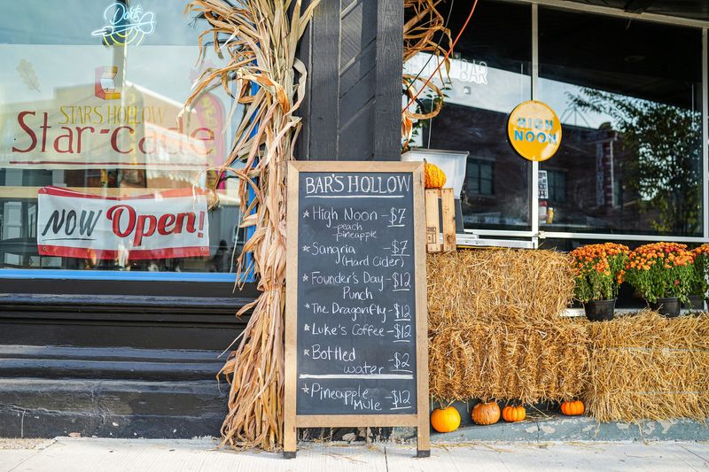 Destination Stars Hollow takes over downtown Brighton, transforming the city’s restaurants and stores into locations from the fictional town of Star’s Hollow from the TV show Gilmore Girls in Brighton on Saturday, Sept. 20, 2025.