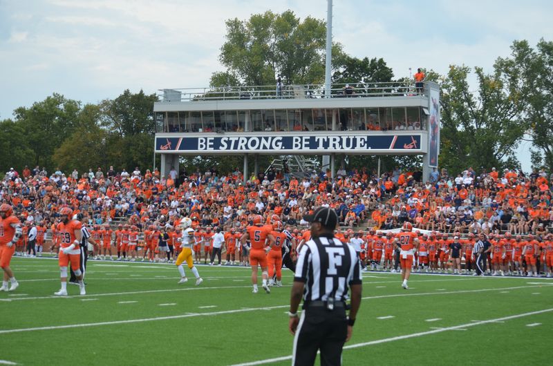 Scenes from the Hope College football home opener against Mount St. Joseph on Saturday, Sept. 20, 2025, at Ray & Sue Smith Stadium.