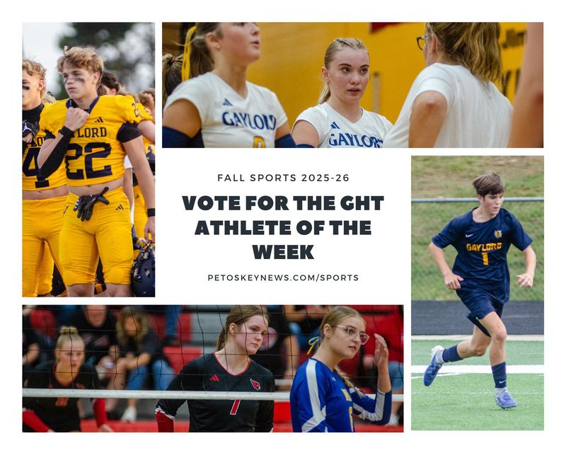 Vote for the Gaylord Herald Times Athlete of the Week, Sept. 15-22