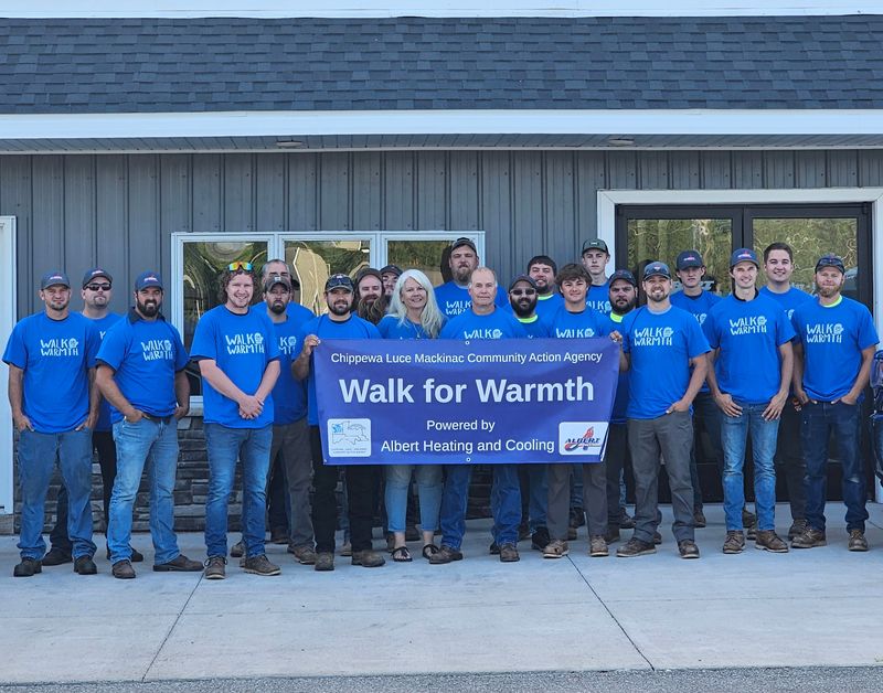 The Walk for Warmth in Sault Ste. Marie is hosted by the Chippewa Luce Mackinac Community Action Agency. The event raises funds for the agency's Weatherization Assistance Program.