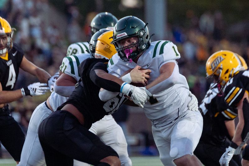 Zeeland West's Jonah Leslie had a big game in the Bird Bowl last week.