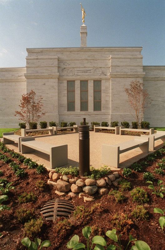 The first Michigan temple for the Church of Jesus Christ of Latter-day Saints is located at 425 N. Woodward in Bloomfield Hills. From Oct. 8-16, 1999, the public was invited to tour the recently completed building. The temple's was dedicated in late October, 1999.

Detroit Free Press photo by Patricia Beck10/05/99