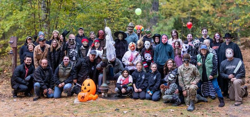 The Haunted Trail crew is getting ready for another year of festive fun in the woods of Paradise.