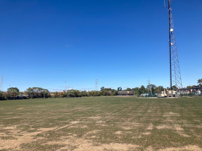 The future site of the development was vacant on Oct. 8, 2025.