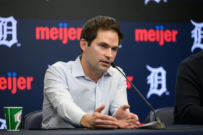 Tigers team president Scott Harris, speaking to the media during an end-of-season press conference at Comerica Park on Monday, said he doesn't regret any trade deadline deals that he didn't pull the trigger on.