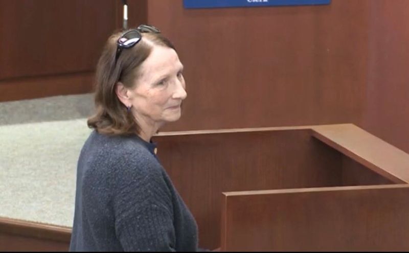 At a council meeting in April 2025, Andrea Unger, of Dearborn, speaks about her concerns about what she said was the high volume of the call to prayer broadcast from a nearby mosque. She is one of 40 residents who signed a petition asking the city to lower the volume on the call to prayer from mosques.