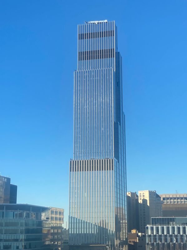 The Hudson's Detroit skyscraper is to house a luxury Edition Hotel plus 96 condos on floors 26 through 45.