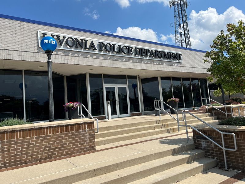 Livonia Police Department, 15050 Farmington Road.
