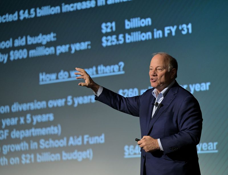 Former Detroit Mayor Mike Duggan, who is running for governor as an independent, is staking out a position in the governor's race that Michigan "needs data centers," even while the warehouses for cloud computing face stiff resistance in some areas of the state.