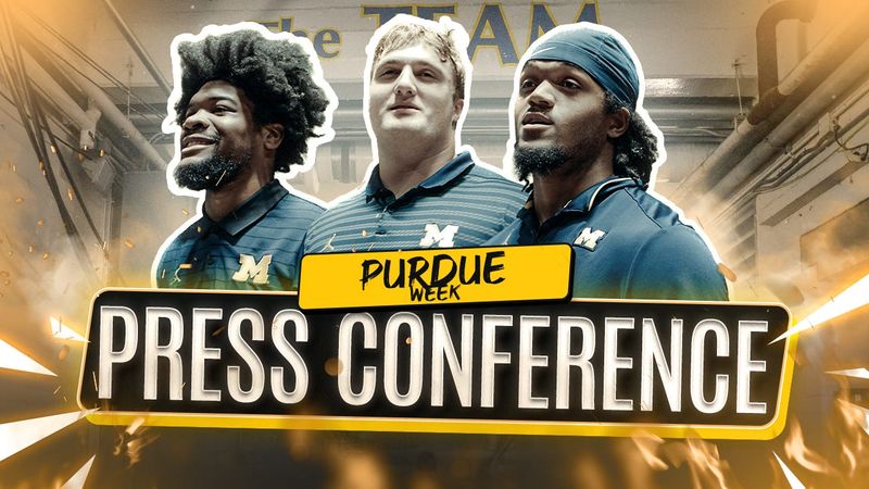 Michigan football purdue week video