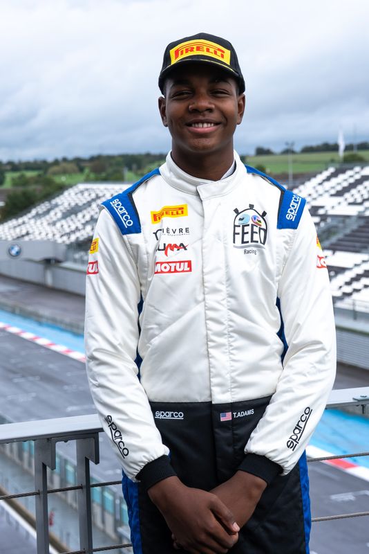 Truly Adams is a 15-year-old California boy who hopes to one day race in Formula 1.