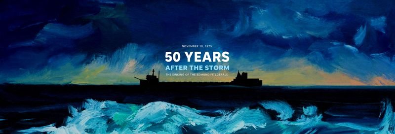The SS Edmund Fitzgerald, once the largest ship on North America’s Great Lakes, tragically sank during a fierce storm on Lake Superior in November 1975. It sank during a storm on Lake Superior on Nov. 10, 1975.