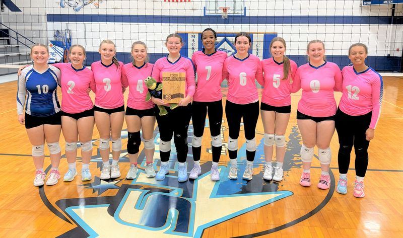 The Mackinaw City volleyball team captured the 2nd annual Peninsula Championship tournament title in Mackinaw City on Saturday, Nov. 1.