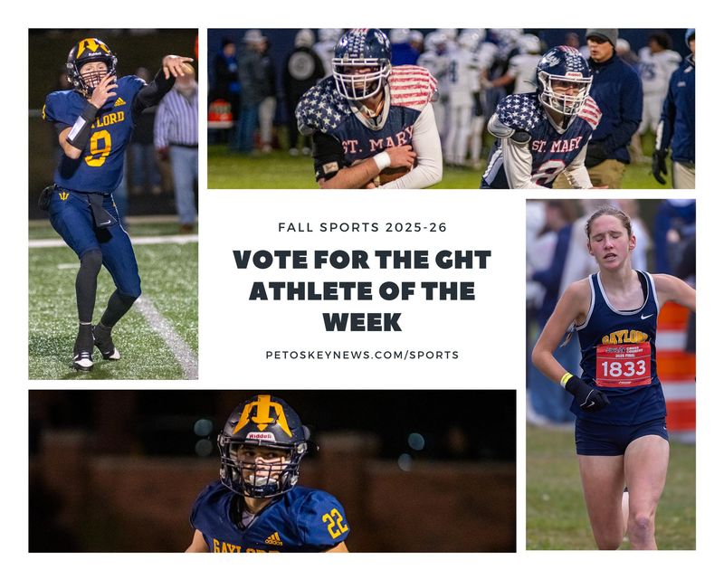 Vote for the Gaylord Herald Times Athlete of the Week.