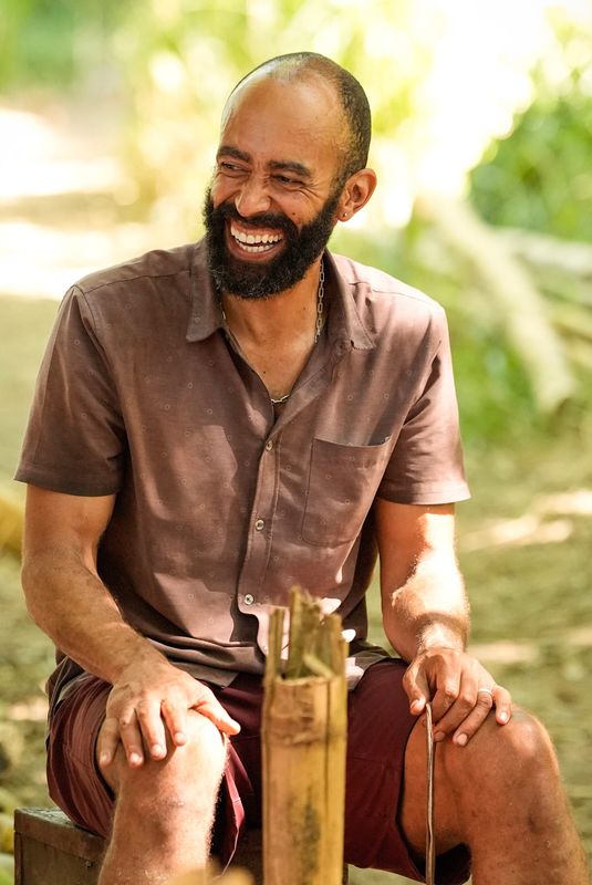Nate Moore in Season 49 Episode Seven of "Survivor."