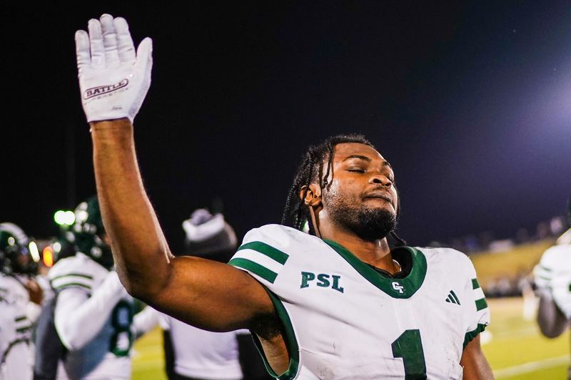 Cass Tech senior athlete Corey Sadler Jr. (1) during the second half against Saline at Saline High School in Saline on Friday, Nov. 14, 2025