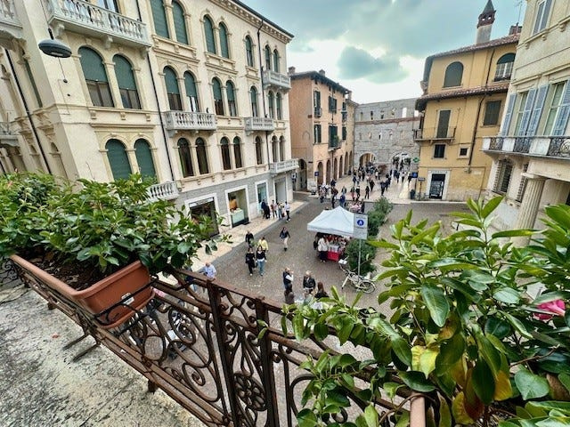 NH Hotel’s Palazzo Verona overlooks the heartbeat of Italy’s “City of Love.”
