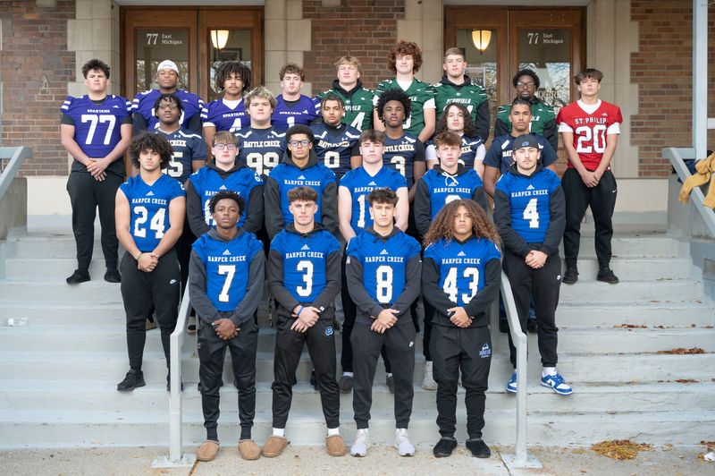 The 2025 Battle Creek Enquirer All-City Football Team.