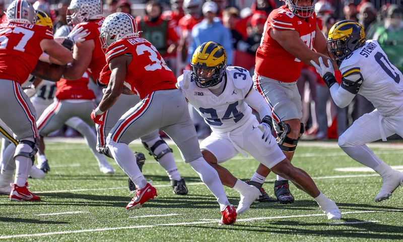 Michigan football beats Ohio State (2022-2024)