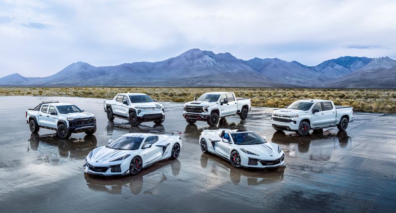 The collection, dubbed “Stars and Steel,” takes its inspiration from the American flag, the General Motors brand said Dec. 10, and is available on five models assembled in the U.S.