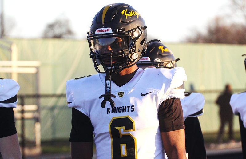 Grand Rapids Kenowa Hills running back Lundon Hampton verbally committed to Michigan on Thursday.
