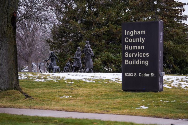 The Ingham County Human Services building property in Lansing has been proposed as a site for Lansing to place 50 pods to serve the homeless community.