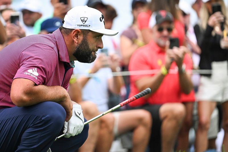 Jon Rahm and Co. won the LIV Golf team championship at The Cardinal last year.