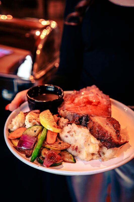 Blake's Tasting Room in Armada has a strolling buffet menu for New Year's Eve.