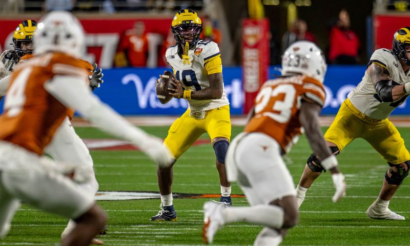Michigan football vs. Texas in the Cheez-It Citrus Bowl