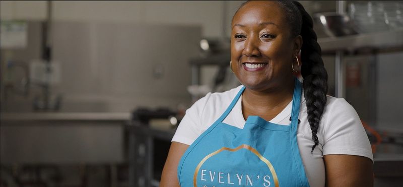 “More than just giving people a full stomach, we help them to come away with a full heart,” says Evelyn Stokes, the owner and chef at Evelyn’s Midtown Kitchen in Eastern Market.
