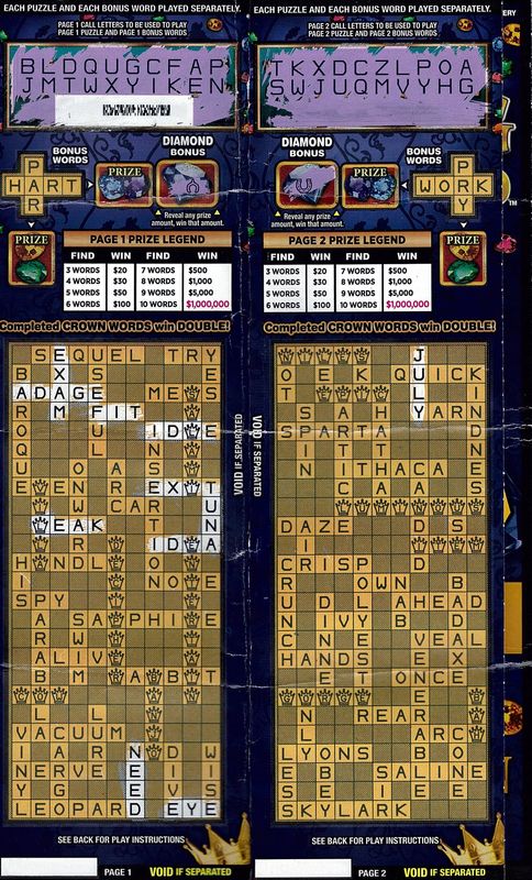 A Macomb County man recently won $1 million on a King Cashword instant ticket.