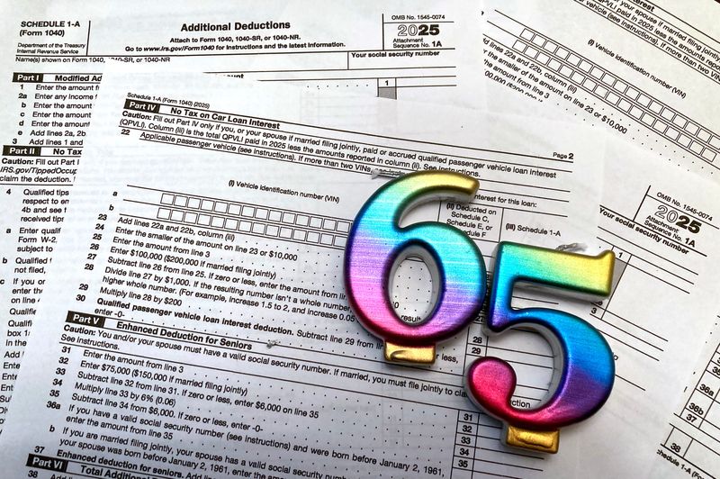 A new, temporary "senior bonus" will enable many taxpayers age 65 and older who fall within income limits to deduct up to $6,000 in income from their federal returns. To do so, though, you must file a new, extra form called Schedule 1-A for "additional deductions."