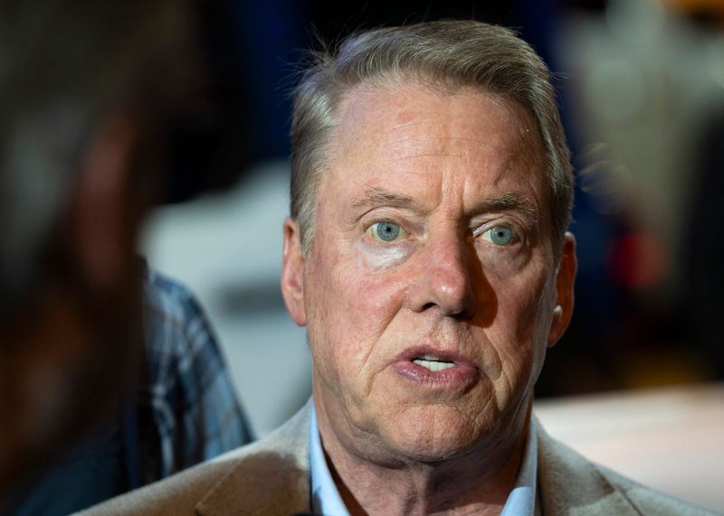 Ford Motor Co. Executive Chair Bill Ford talks with reporters at Huntington Place in downtown Detroit on Tuesday, Jan. 13, 2026.