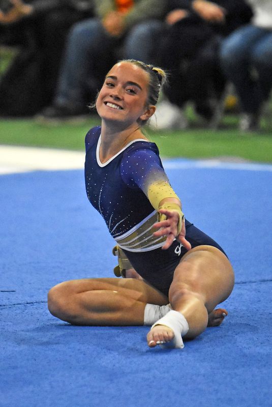 Hartland's Alexis Fundich finished first all around at gymnastics regionals for the second straight year.