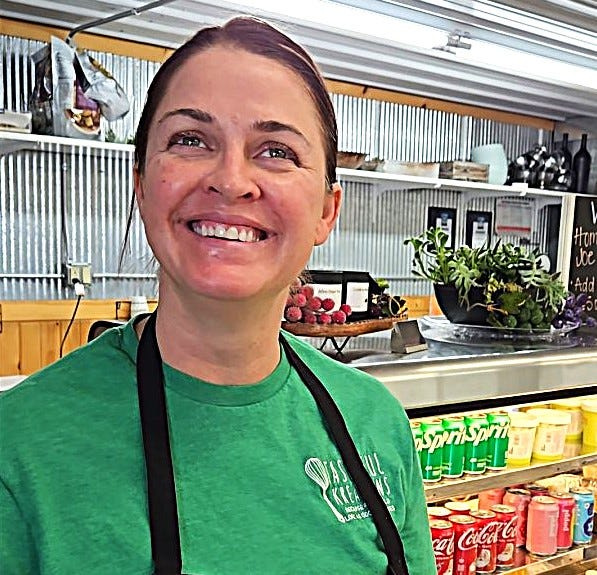 A food lover who cooks, Trish Mayer was surprised her food business grew this large over the past decade.