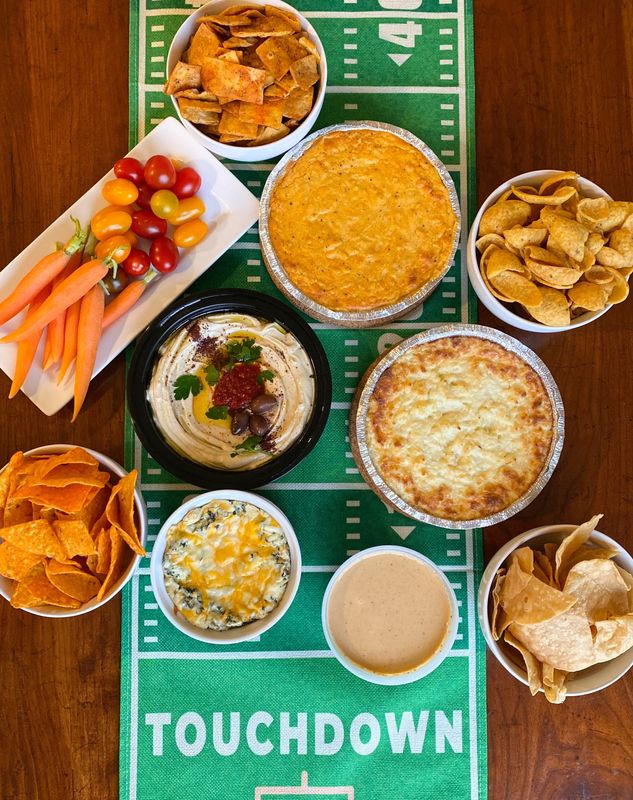 Dips and spreads are popular because they are both versatile and convenient.