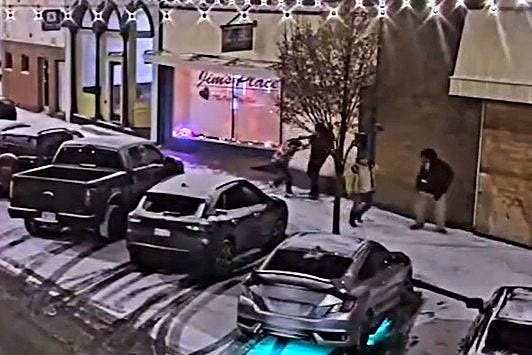 The video of the February 2025 pepper spray attack was captured on the city of Coldwater S. Monroe Street streaming camera.