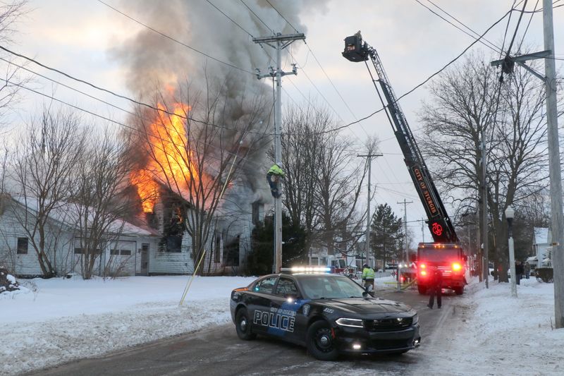 The Sturgis Department of Public Safety was dispatched early Wednesday, Feb. 4 to the corner of Hatch and Maple streets in Sturgis on a report of a structure fire.