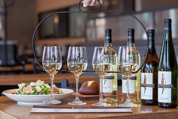 Cooper's Hawk Winery & Restaurants in known for it's selection of wines.