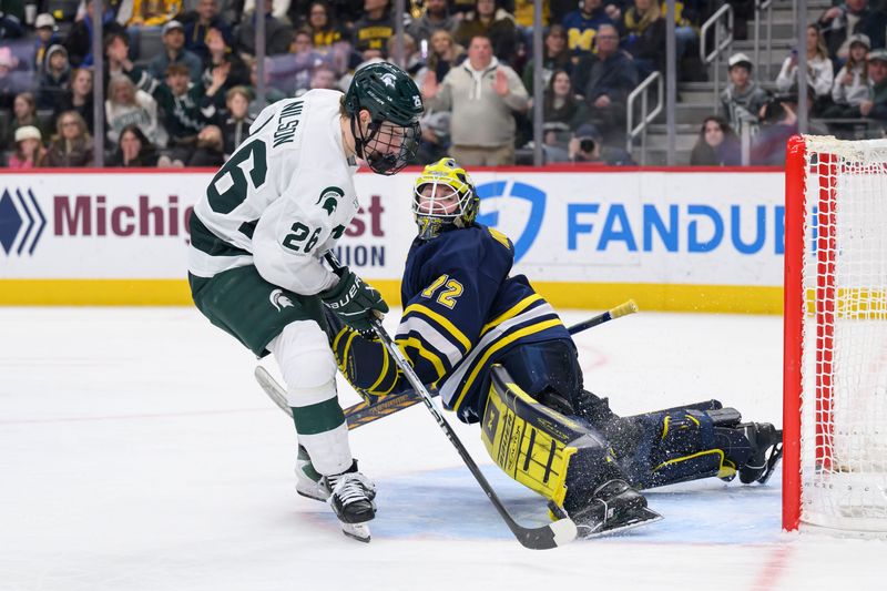 Michigan and Michigan State will face each other Nov. 19 at Yost Ice Arena and Nov. 22 at Munn Ice Arena, then Feb. 4 at Munn and Feb. 7.
