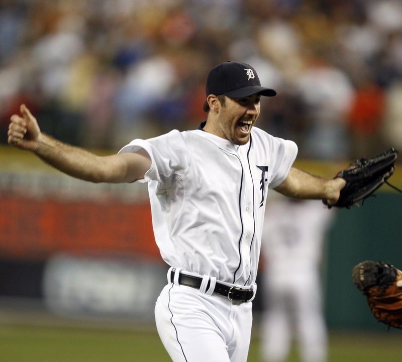 Detroit Tigers right-hander Justin Verlander pitched the first no-hitter in Comerica Park history, striking out a career-high 12, as the Tigers won 4-0 on June 12, 2007. Verlander played for the Tigers from 2005 to 2017.