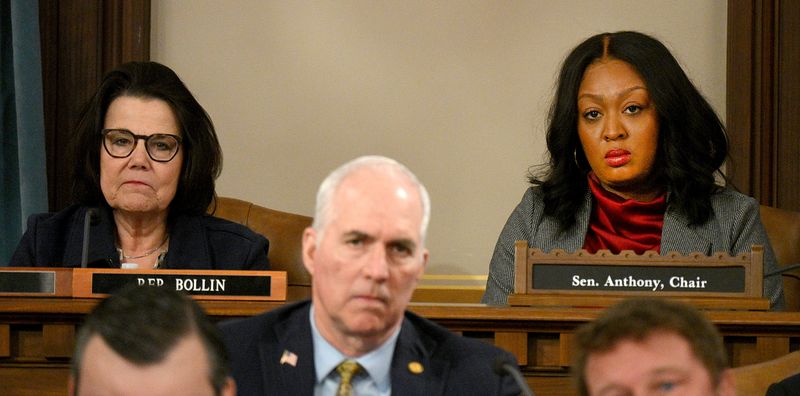 Senate Appropriations Chairwoman Sarah Anthony (right), D-Lansing, said it would be “extremely difficult” to get the Democratic majority in the Senate to agree to a $1.7 billion shift of School Aid funds to subsidize community colleges and universities, which historically have been primarily funded through the state's General Fund while the School Aid Fund was reserved for K-12 public schools.