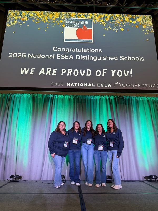 Representatives from Morton Elementary attend the 2026 National ESEA Conference on Feb. 11, 2026, in Denver, Colorado, where the Marysville school was recognized as one of only two Michigan schools to receive a 2025 National ESEA Distinguished Schools designation.